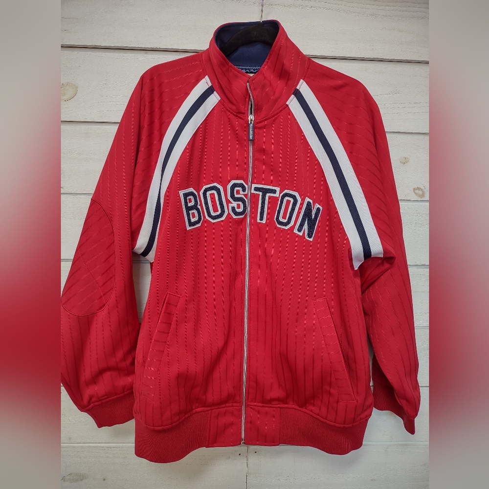 Mitchell & Ness Boston zip up jacket - Picture 2 of 9